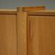 Large brustalist oak sideboard, Belgium.
