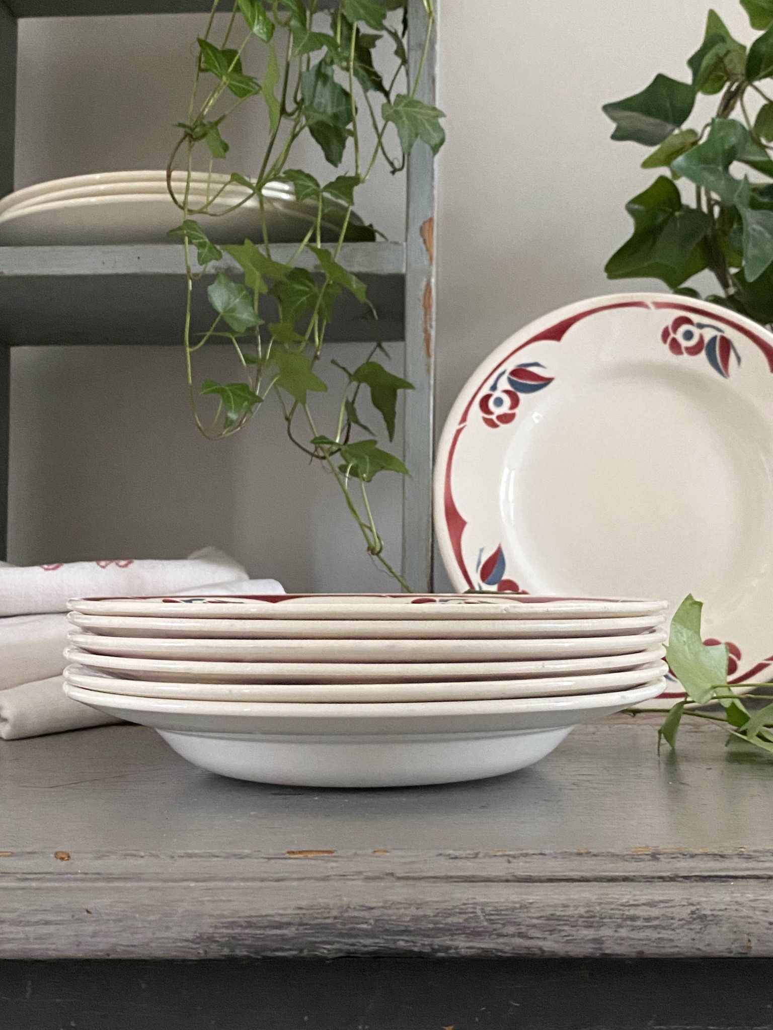 Terre de Fer raw plates