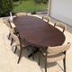 Ensemble table à manger Baumann et 6 chaises gondoles