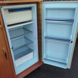 Vintage bar fridge cabinet