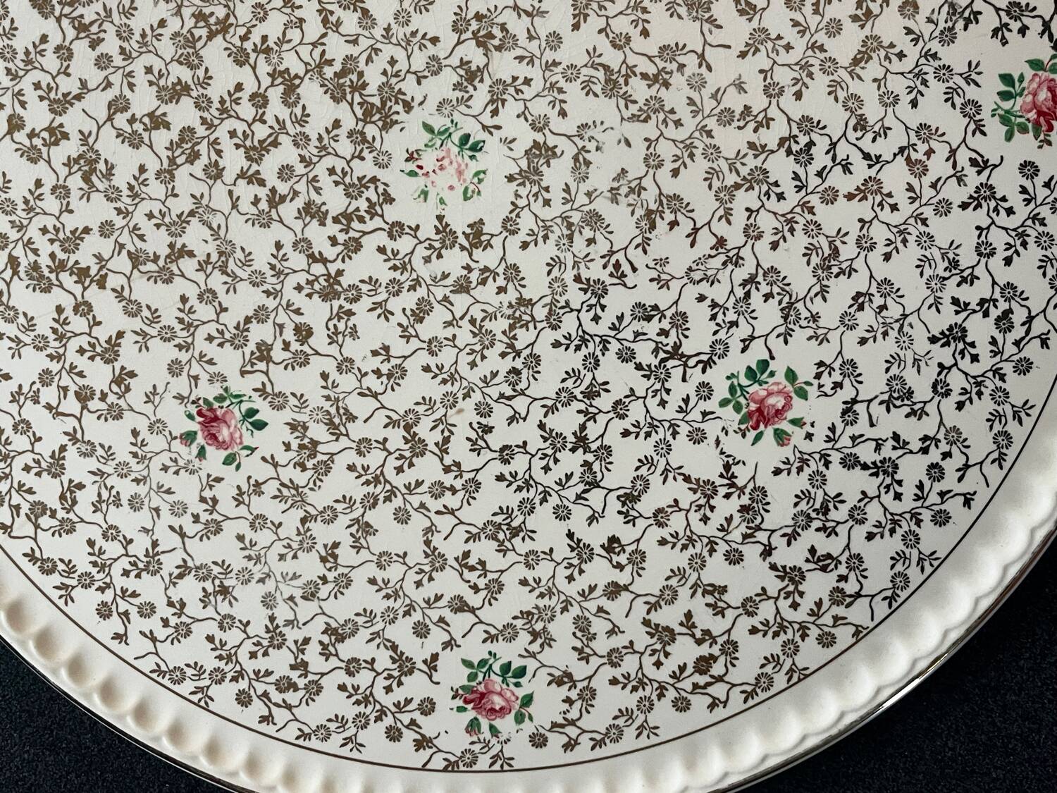 Old Villeroy & Boch Dish – Mettlach – 1950s