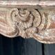 Fireplace in rancid marble around 1880