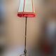 Wrought iron floor lamp, 1960s