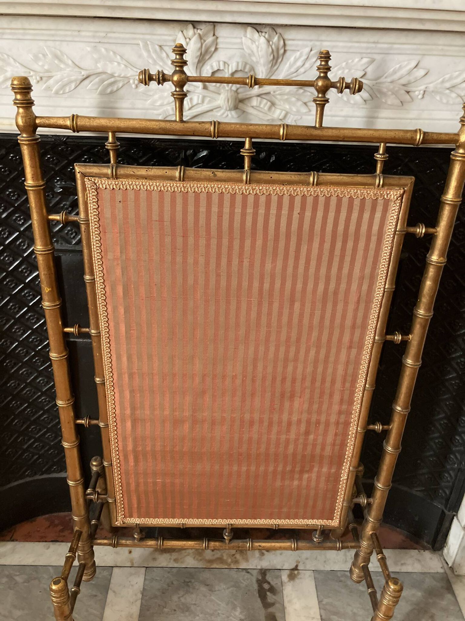 Fire screen Napoleon III