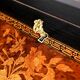 Blackened pearwood and amboyna sloping desk, Napoleon III period, mid-19th century