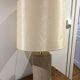 1970s travertine lamp