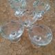 Lot of 5 vintage ice cream cups