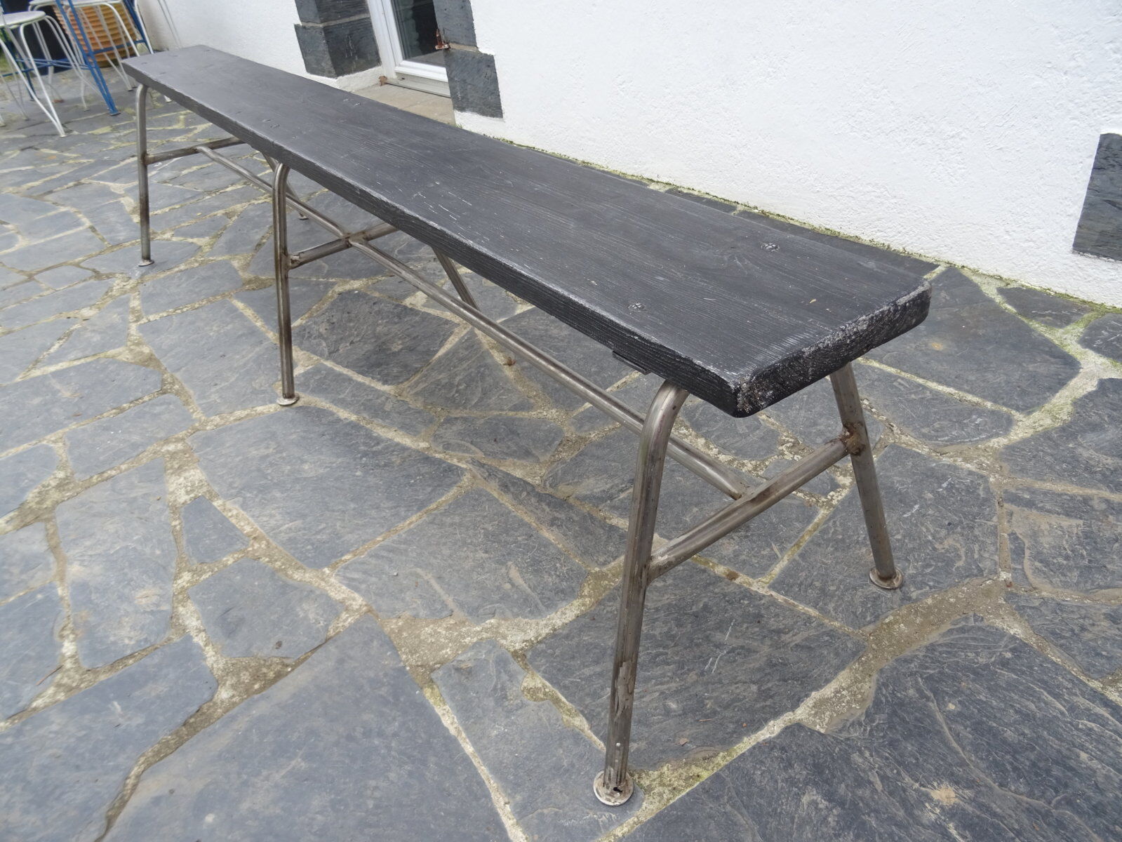 Banc 6 pieds inox 205 cm
