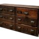 Meuble apothicaire vintage – Petit meuble à tiroirs en bois – Style in