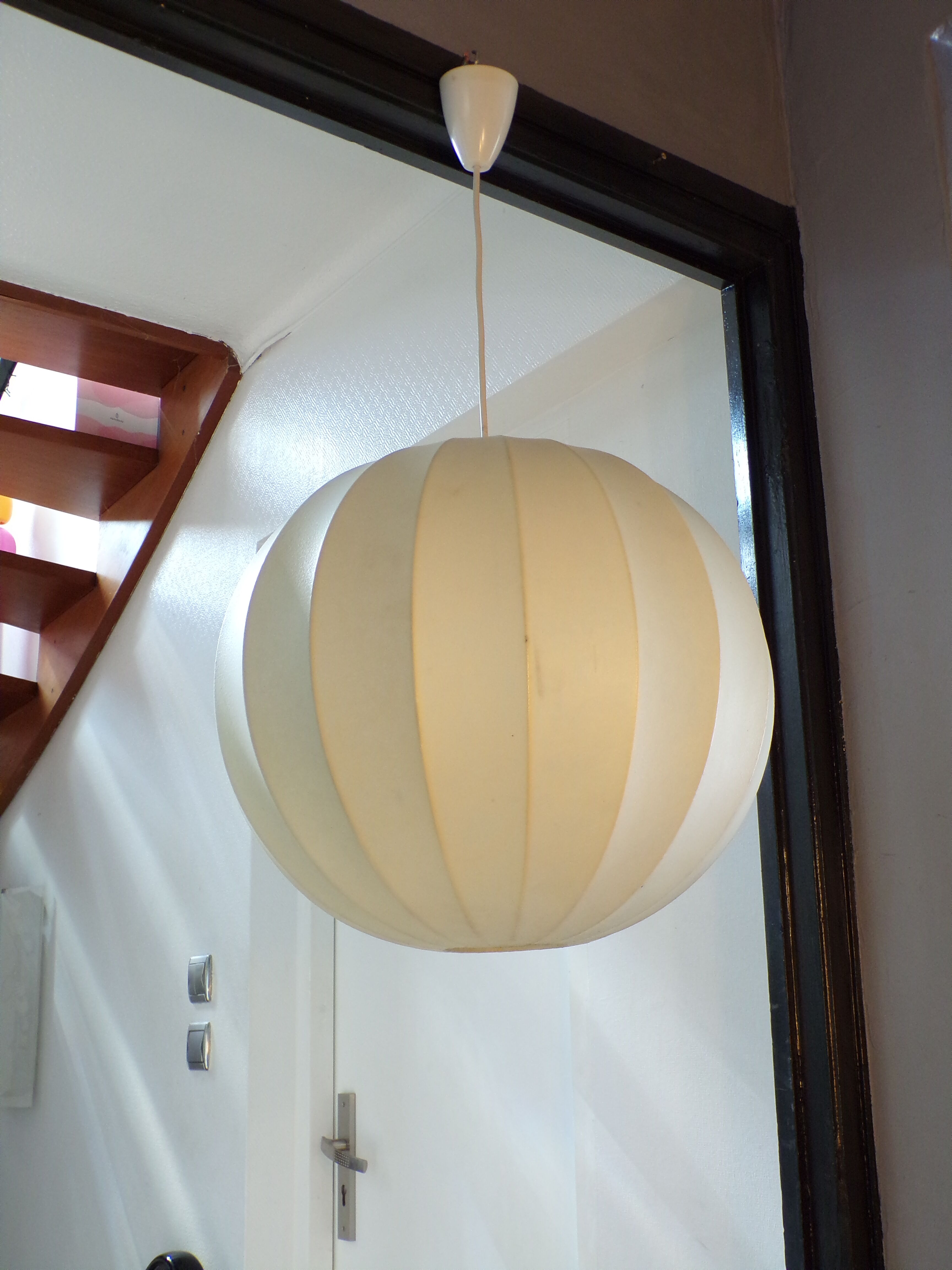 Suspension lamp cocoon Goldkant leuchten