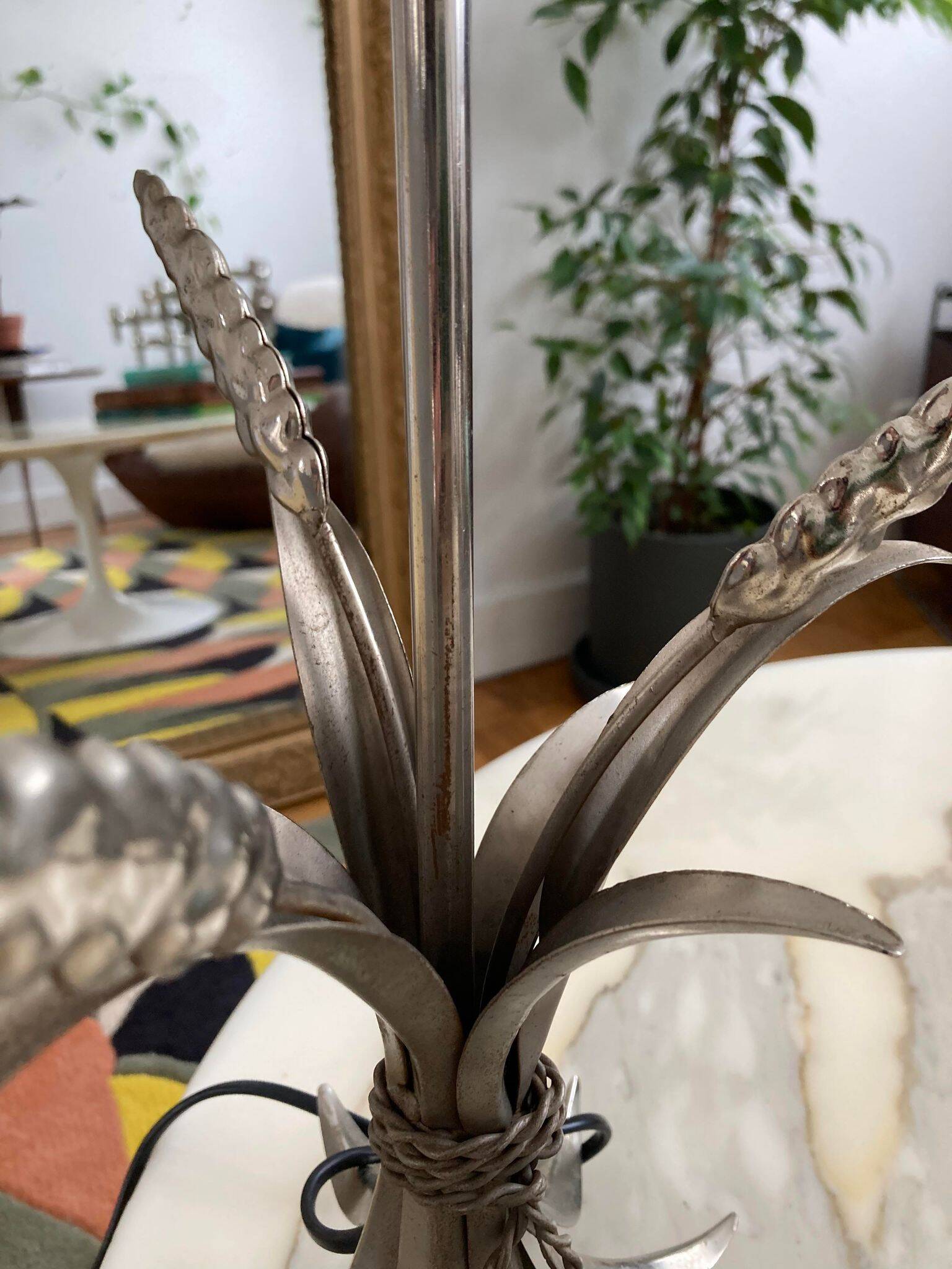 Pair of vintage designer cob lamps 1970