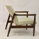Armchair GFM-142 by Edmund Homa 1960s beige fabric.