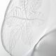 Kosta Boda Glass Clear Platter: Vintage Leaf Design by Wärff / 1975