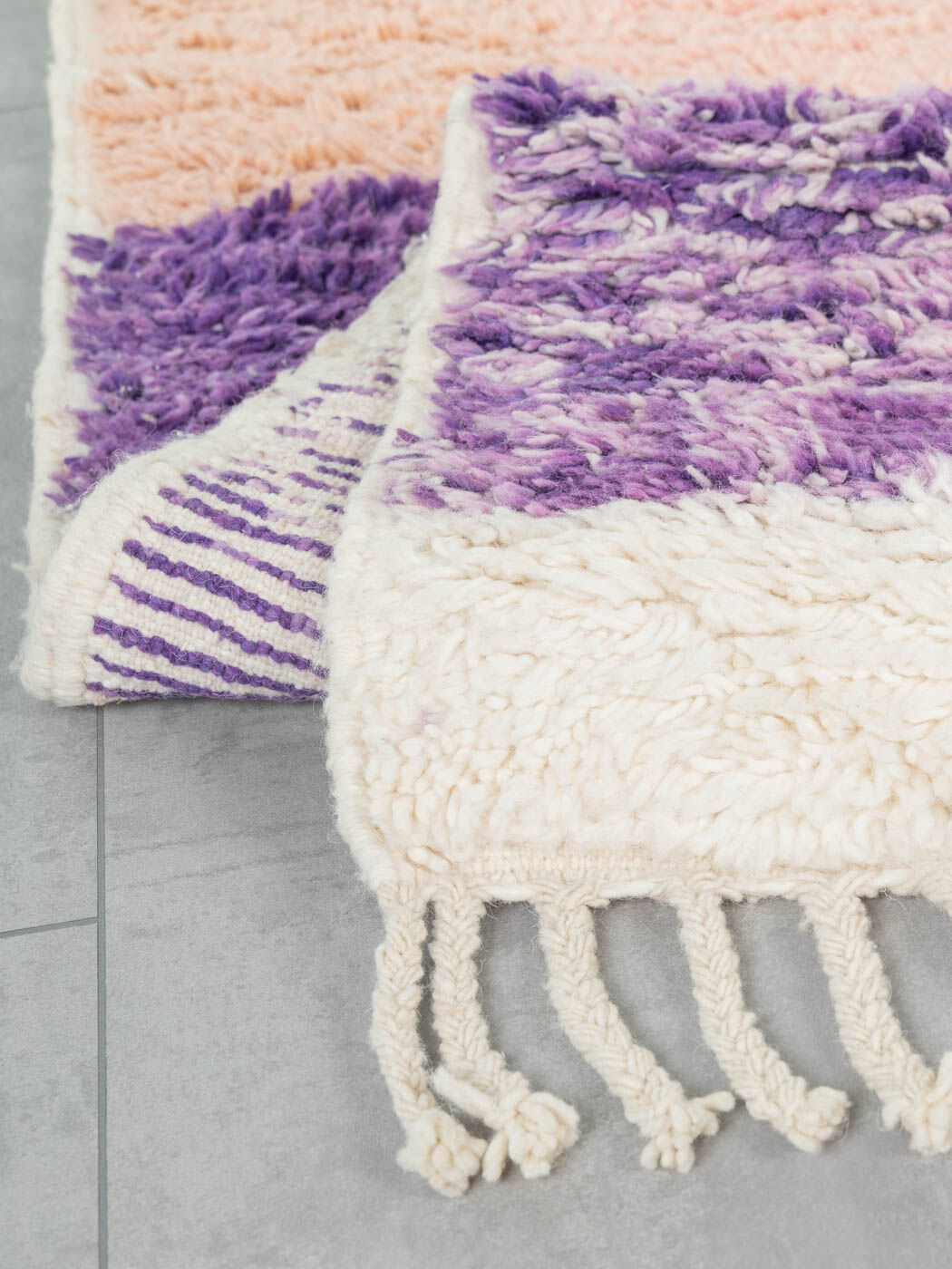 Abstract Runner, Berber Rug, 85 x 289