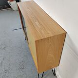 Vintage enfilade Scandinavian showcase, 60s