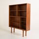 Bibliothèque en noyer scandinave, années 1960