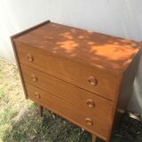 Scandinavian teak dresser