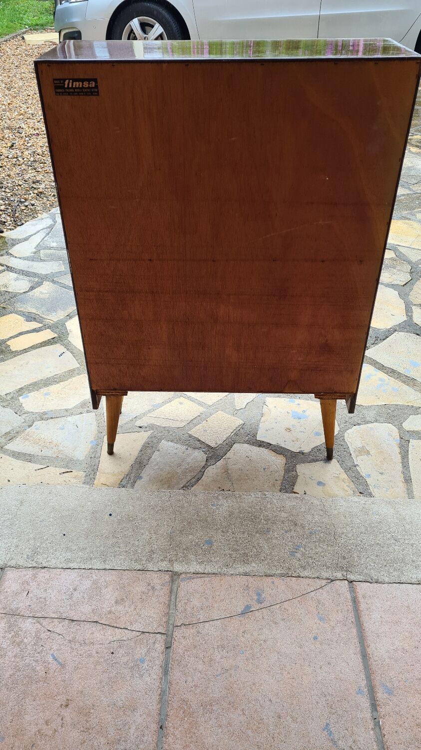 Vintage Scandinavian bookcase