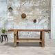 Solid wood workbench