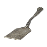 Old silver metal pie shovel