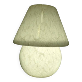 Vintage lampe champignon opaline-eickmeier-design 70-80-murano