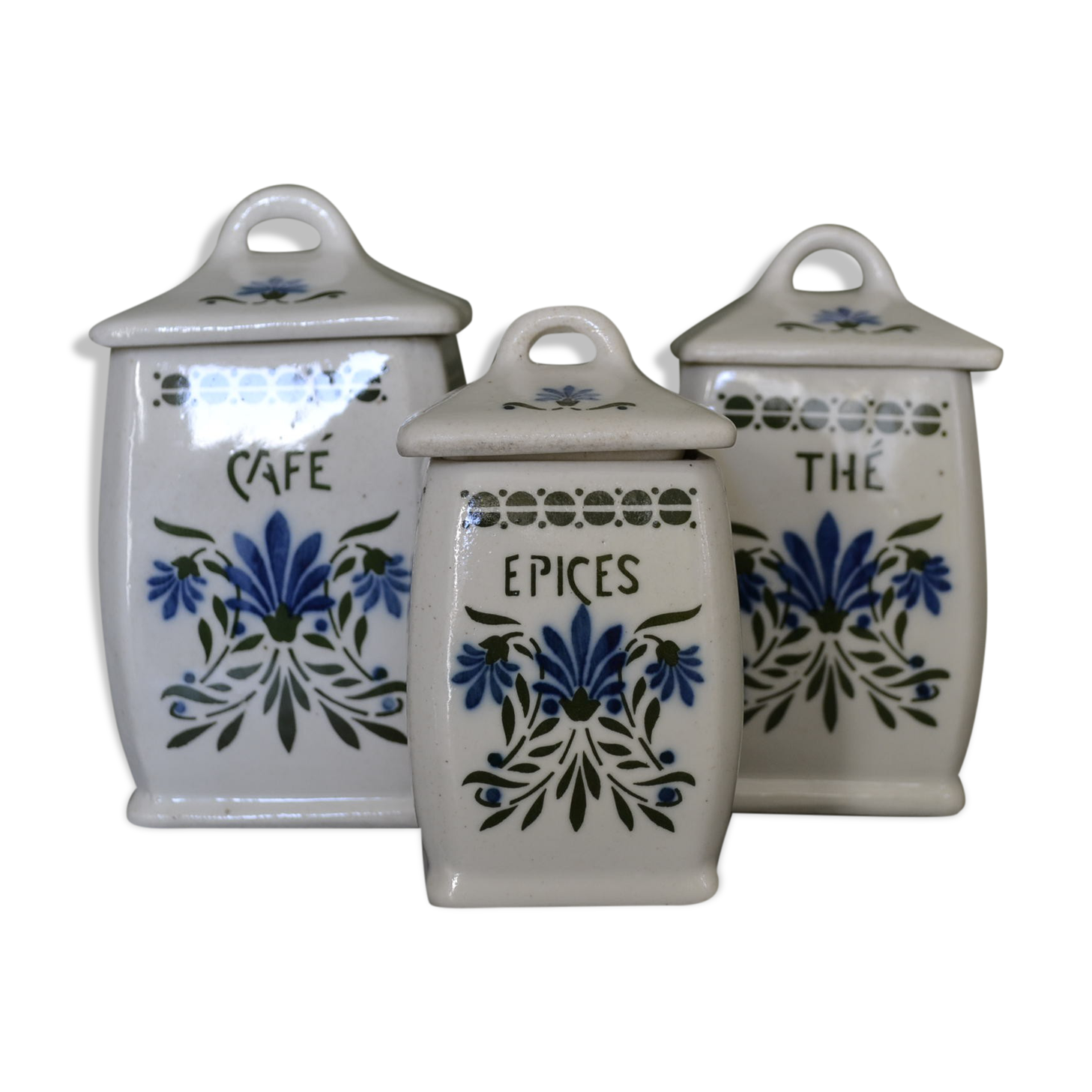 Lot of 3 spice pots