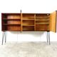Mid century teak highboard by Oswald Vermaercke, 1950s