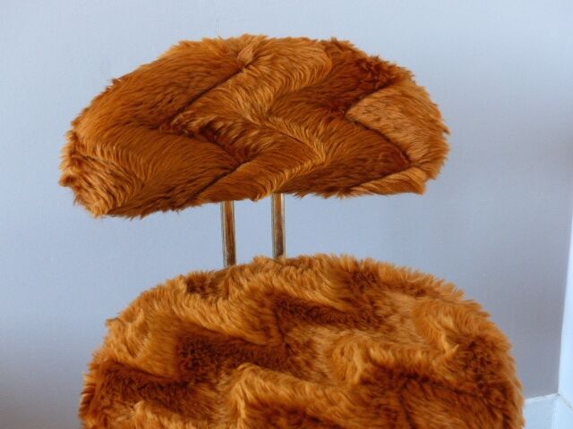 Pelfran orange brown chair in the 1960s