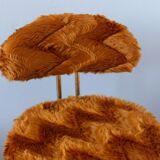 Pelfran orange brown chair in the 1960s