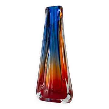 Vase en verre de Murano, Italie 1960s