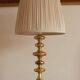 Pair of Swedish Coil Table Lamps