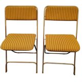 Pair of Lafuma folding chairs