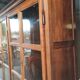 4-century blond walnut library