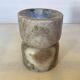 Diabolo marble candlestick