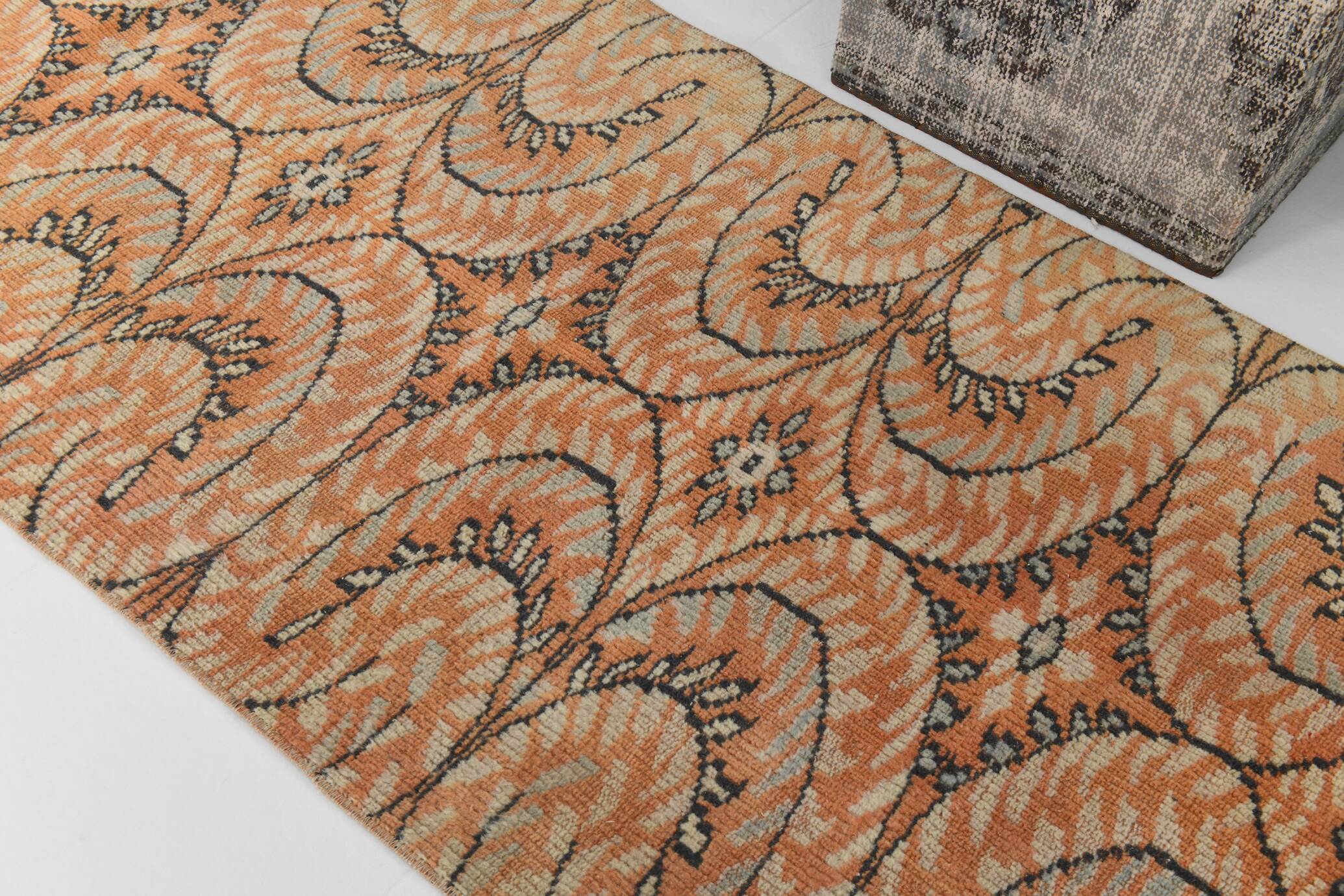 Turkish Runner Rug, 90x284Cm