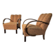 Set of Vintage Armchairs by Jindrich Halabala, 1940s