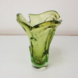 Mid-Century Glass Vase Designed by Josef Hospodka, 1960's