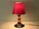 Table lamp in copper, plastic and Bakelite, early twentieth century, Belcique.