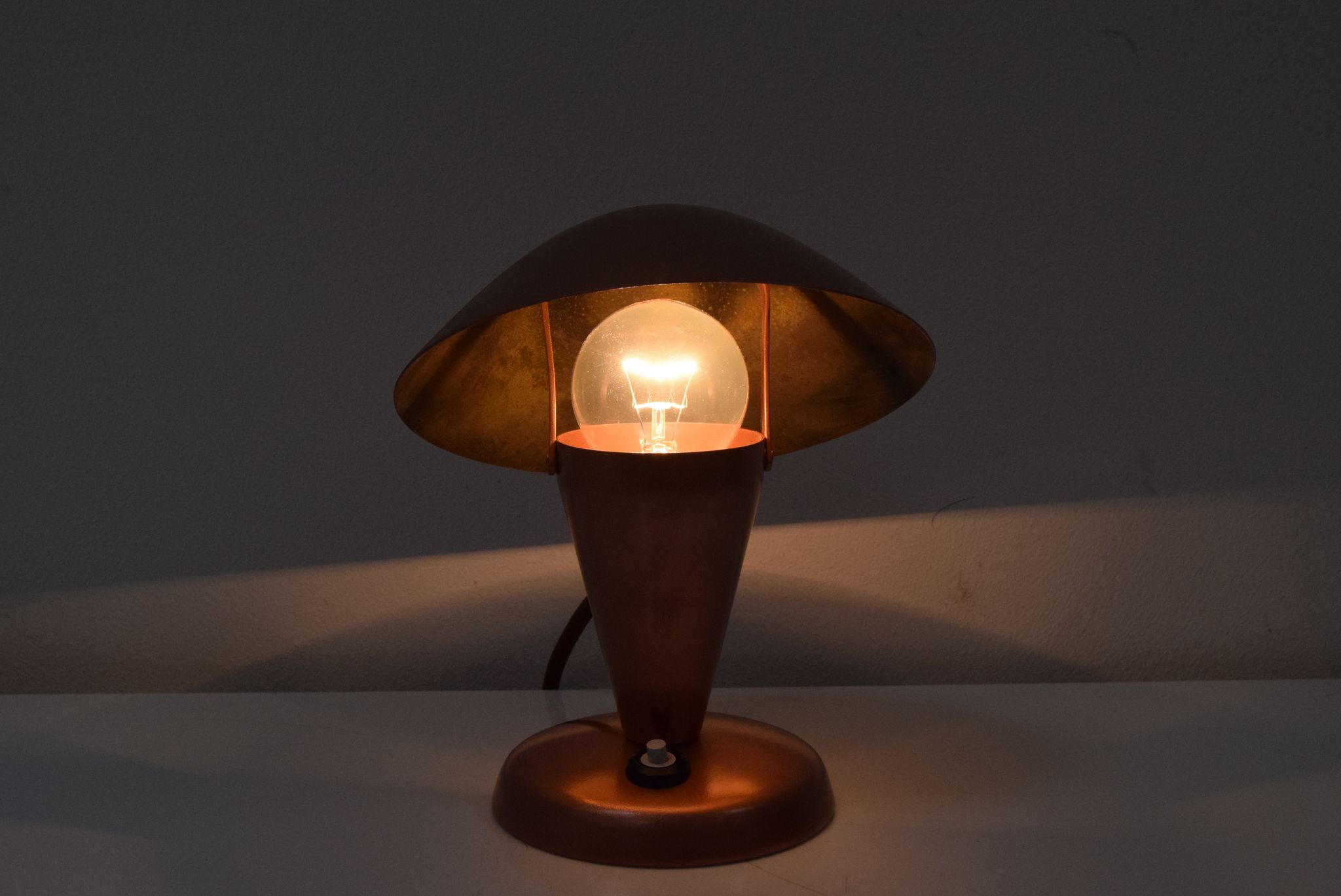 Lampe de table réglable Bauhaus, années 1930