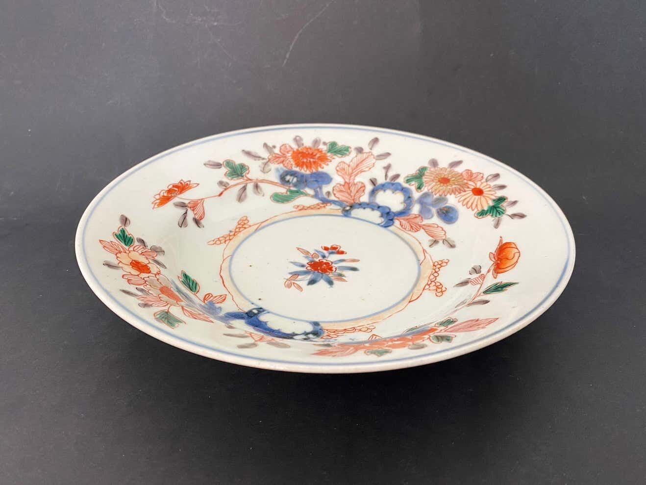 19th century Imari Chinese porcelain plate