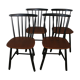 Série de 4 chaises