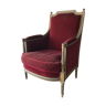 Armchair Bergère, Louis XVI style, end XIX