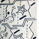 Elie dayan, untitled (abstract composition 1). felt pen on paper