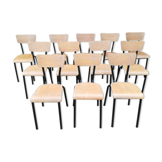 Vintage school chairs