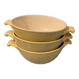 3 Maastricht soup bowls