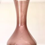 Blown glass heather vase