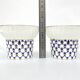 2 Russian Imperial Lomonosov Porcelain Cups • Cobalt 1744