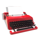 Valentine design ettore Sottsass for Olivetti in 1969