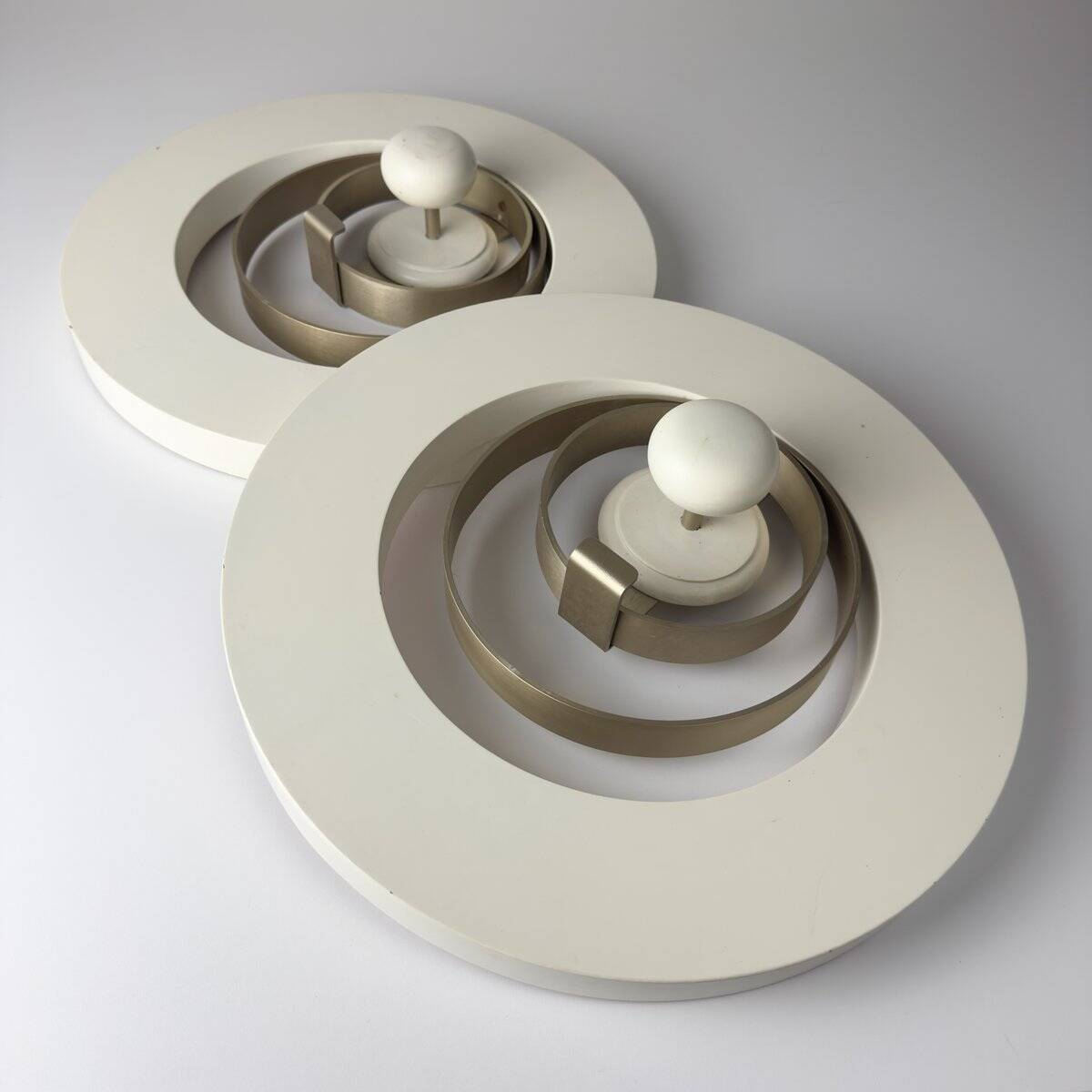 Mid-century Space Age wall coat rack, Italy, 1970s