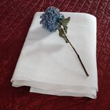 Square linen tablecloth